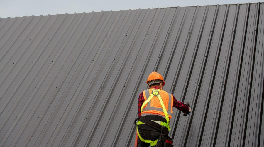 Professional metal roof installation services in Sheldon, WI